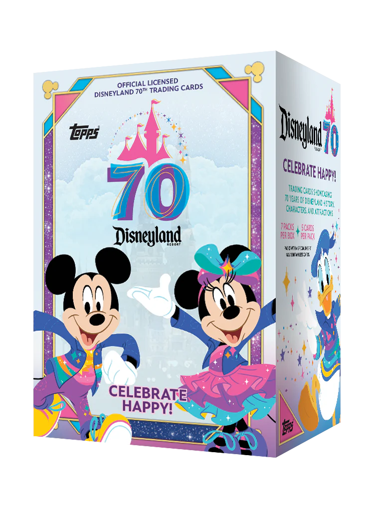 2025 Topps Disneyland 70th Anniversary Value Box - 3/13/26 Release!