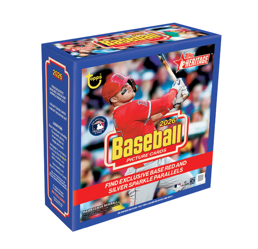 2026 Topps Heritage Baseball Mega Box