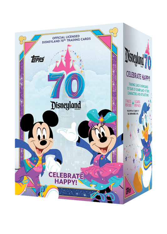 2025 Topps Disneyland 70th Anniversary Value Box - 3/13/26 Release!