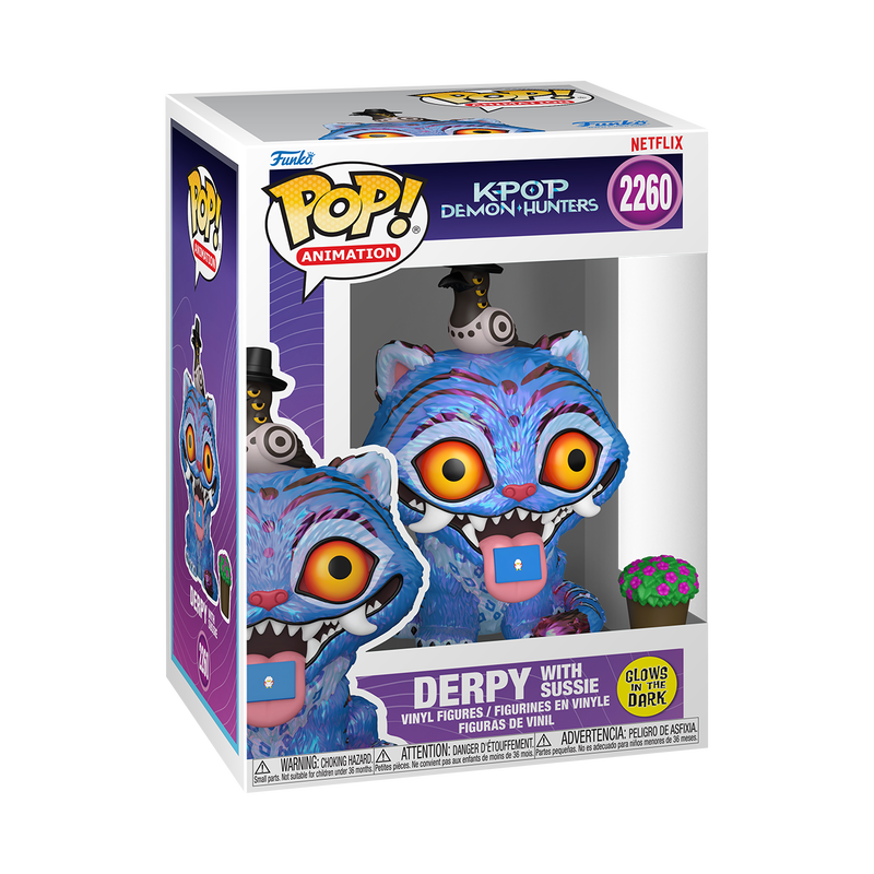 KPop Demon Hunters Derpy w/Sussie Funko Pop! Vinyl Figure #2260