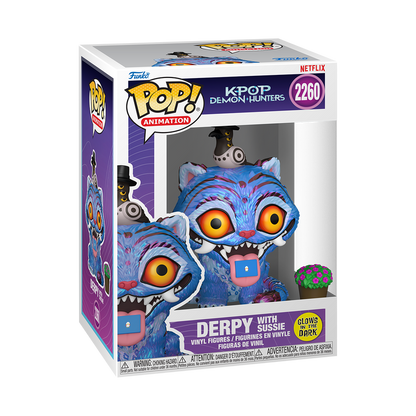 KPop Demon Hunters Derpy w/Sussie Funko Pop! Vinyl Figure #2260