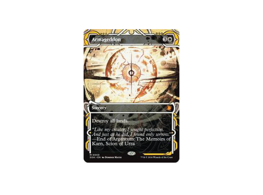 Armageddon (Borderless) | Magic: The Gathering | Secrets of Strixhaven