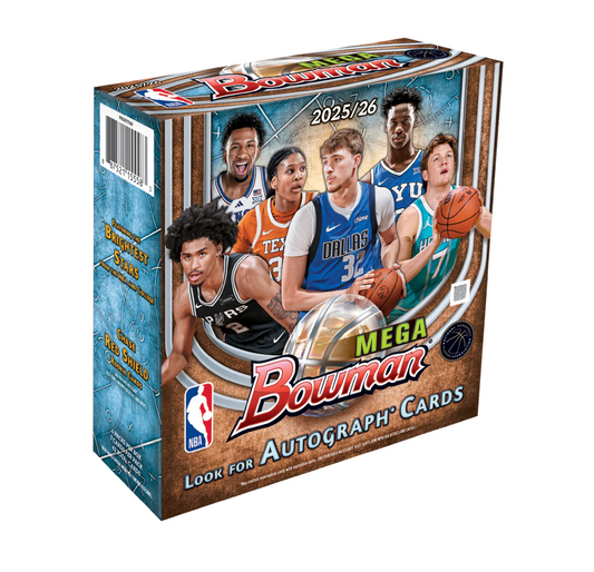 2025-26 Bowman Basketball Mega Box -  4/23/26 Release!
