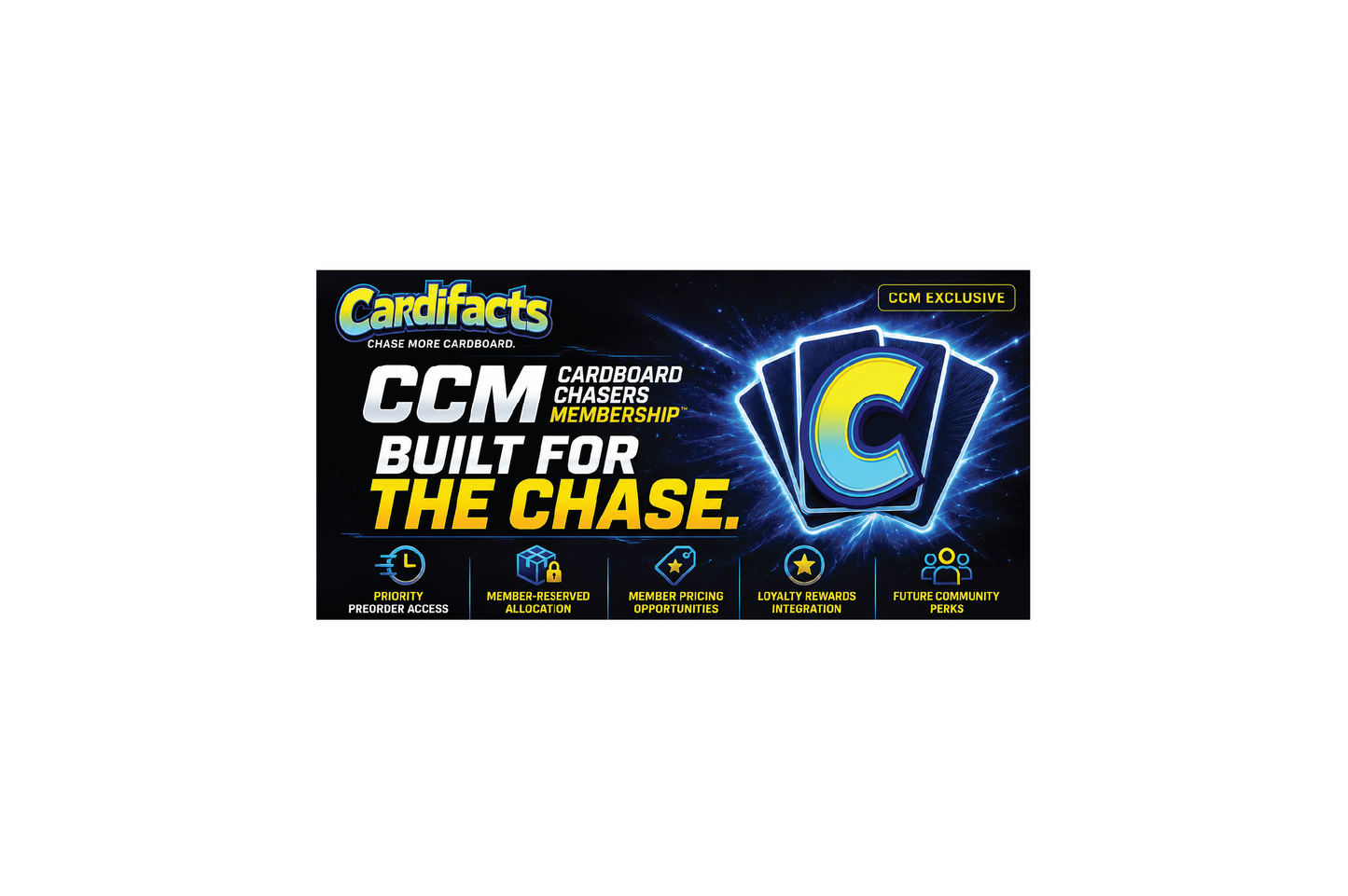 CCM — Cardboard Chaser™ Membership (Founder)