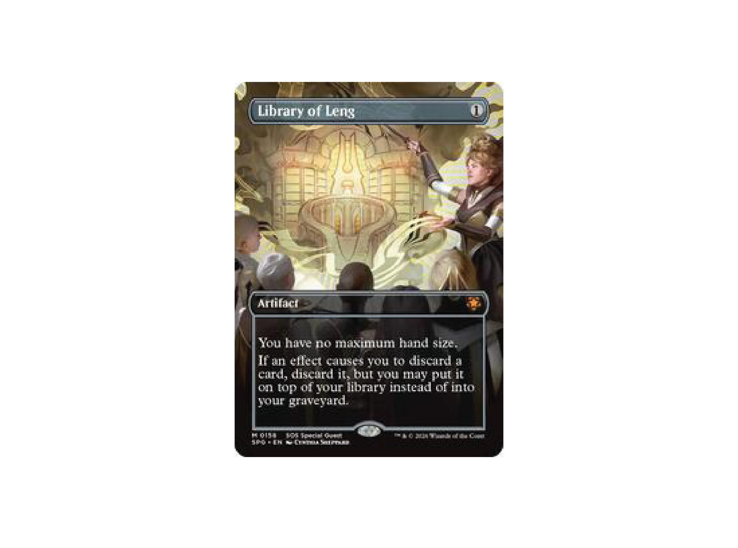 Library of Leng (Borderless) | Magic: The Gathering | Secrets of Strixhaven
