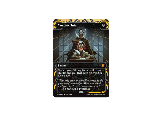 Vampiric Tutor (Borderless) | Magic: The Gathering | Secrets of Strixhaven
