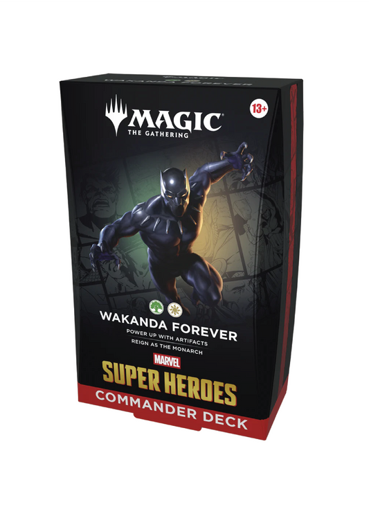 Marvel Super Heroes | Magic the Gathering Commander Deck - Wakanda Forever