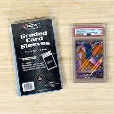 100 Count BCW Resealable Graded Card Sleeves